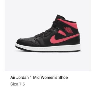 Air Jordan 1 Mid Women's Shoe	
Size 7.5